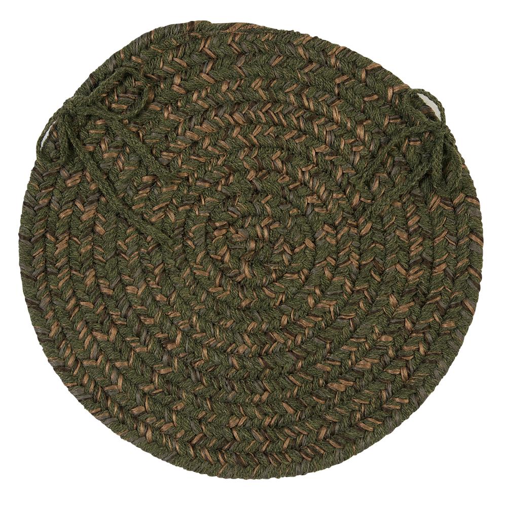 Colonial Mills HY69A015X015X Hayward - Olive Chair Pad (single)